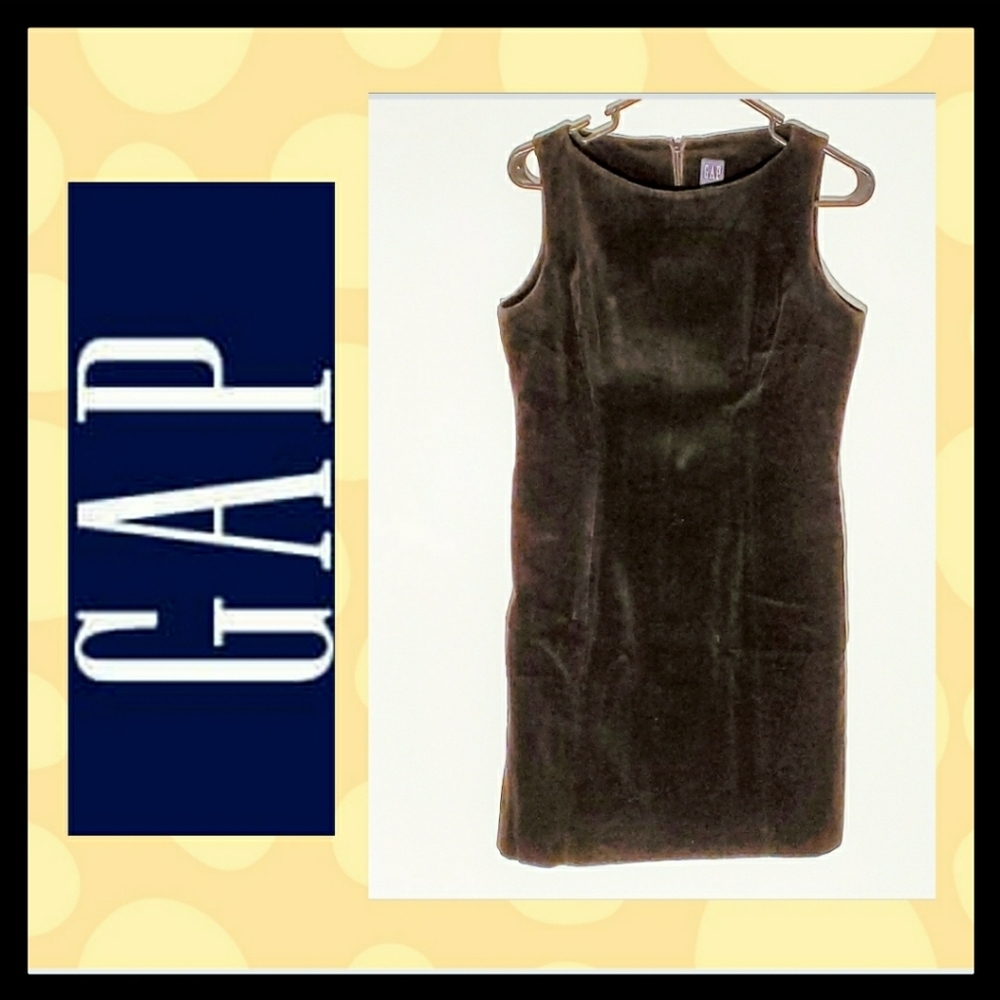 💥💥Gap Black Velvet Dress Womens Size 6
